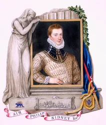 Porträt von Sir Philip Sidney (1554-86) aus 